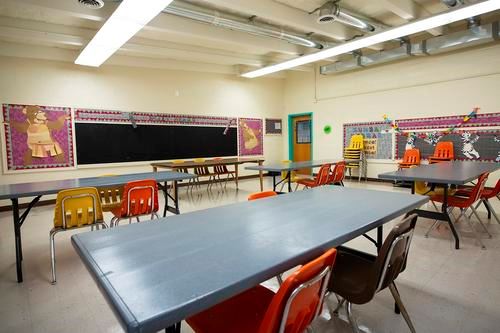 Classroom at Mt. Hope Community Center